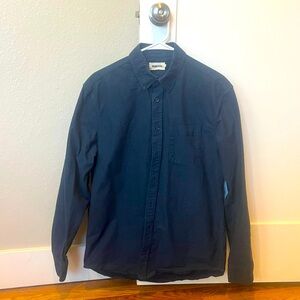 Taylor Stitch Navy Oxford Button Down Shirt